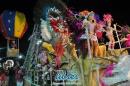 Desfile en la pasarela del samba de Carumb en la segunda noche de 2013