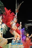 Desfile en la pasarela del samba de Carumb en la segunda noche de 2013
