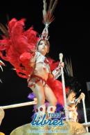 Desfile en la pasarela del samba de Carumb en la segunda noche de 2013