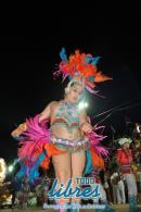 Desfile en la pasarela del samba de Carumb en la segunda noche de 2013