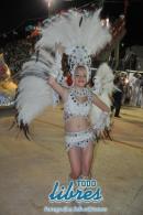 Desfile en la pasarela del samba de Carumb en la segunda noche de 2013