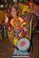 Desfile en la pasarela del samba de Carumb en la segunda noche de 2013