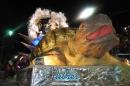 Desfile en la pasarela del samba de Carumb en la segunda noche de 2013
