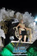 Desfile en la pasarela del samba de Carumb en la segunda noche de 2013