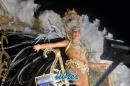 Desfile en la pasarela del samba de Carumb en la segunda noche de 2013