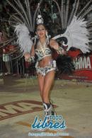 Desfile en la pasarela del samba de Carumb en la segunda noche de 2013