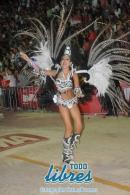 Desfile en la pasarela del samba de Carumb en la segunda noche de 2013