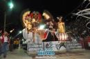 Desfile en la pasarela del samba de Carumb en la segunda noche de 2013