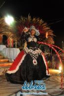 Desfile en la pasarela del samba de Carumb en la segunda noche de 2013