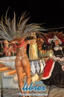 Desfile en la pasarela del samba de Carumb en la segunda noche de 2013