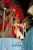 Desfile en la pasarela del samba de Carumb en la segunda noche de 2013