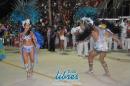 Desfile en la pasarela del samba de Carumb en la segunda noche de 2013