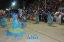 Desfile en la pasarela del samba de Carumb en la segunda noche de 2013