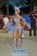 Desfile en la pasarela del samba de Carumb en la segunda noche de 2013