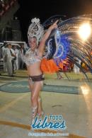 Desfile en la pasarela del samba de Carumb en la segunda noche de 2013