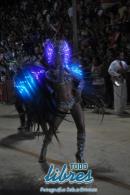 Desfile en la pasarela del samba de Carumb en la segunda noche de 2013
