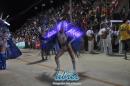 Desfile en la pasarela del samba de Carumb en la segunda noche de 2013