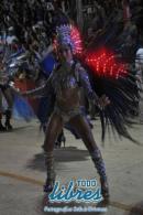 Desfile en la pasarela del samba de Carumb en la segunda noche de 2013