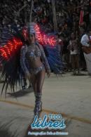 Desfile en la pasarela del samba de Carumb en la segunda noche de 2013