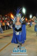 Desfile en la pasarela del samba de Carumb en la segunda noche de 2013