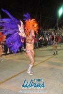 Desfile en la pasarela del samba de Carumb en la segunda noche de 2013