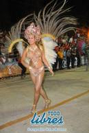 Desfile en la pasarela del samba de Carumb en la segunda noche de 2013