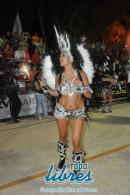 Desfile en la pasarela del samba de Carumb en la segunda noche de 2013