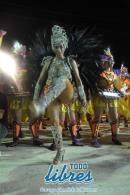 Desfile en la pasarela del samba de Carumb en la segunda noche de 2013
