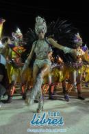 Desfile en la pasarela del samba de Carumb en la segunda noche de 2013
