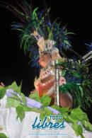 Desfile en la pasarela del samba de Carumb en la segunda noche de 2013