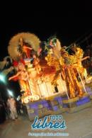 Desfile en la pasarela del samba de Carumb en la segunda noche de 2013