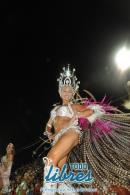 Desfile en la pasarela del samba de Carumb en la segunda noche de 2013