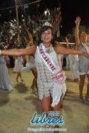 Desfile en la pasarela del samba de Carumb en la segunda noche de 2013