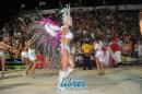 Desfile en la pasarela del samba de Carumb en la segunda noche de 2013