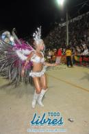 Desfile en la pasarela del samba de Carumb en la segunda noche de 2013
