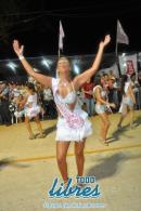 Desfile en la pasarela del samba de Carumb en la segunda noche de 2013