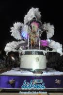 Desfile en la pasarela del samba de Carumb en la segunda noche de 2013
