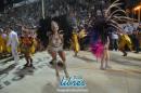 Desfile en la pasarela del samba de Carumb en la segunda noche de 2013