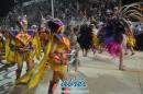 Desfile en la pasarela del samba de Carumb en la segunda noche de 2013