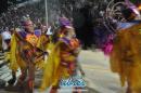 Desfile en la pasarela del samba de Carumb en la segunda noche de 2013