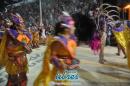 Desfile en la pasarela del samba de Carumb en la segunda noche de 2013