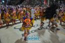 Desfile en la pasarela del samba de Carumb en la segunda noche de 2013