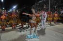 Desfile en la pasarela del samba de Carumb en la segunda noche de 2013