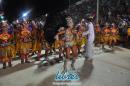 Desfile en la pasarela del samba de Carumb en la segunda noche de 2013