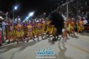 Desfile en la pasarela del samba de Carumb en la segunda noche de 2013