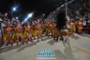 Desfile en la pasarela del samba de Carumb en la segunda noche de 2013