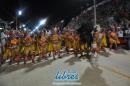 Desfile en la pasarela del samba de Carumb en la segunda noche de 2013