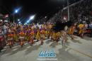 Desfile en la pasarela del samba de Carumb en la segunda noche de 2013
