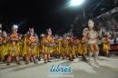 Desfile en la pasarela del samba de Carumb en la segunda noche de 2013
