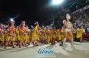 Desfile en la pasarela del samba de Carumb en la segunda noche de 2013